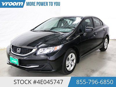 Honda : Civic LX Certified 2015 25K MILES 1 OWNER BLUETOOTH USB 2015 honda civic lx 25 k mile rearcam cruise bluetooth usb aux 1 owner cln carfax