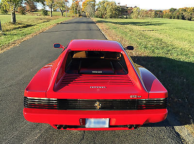Ferrari : Other Two door coupe.  Ferrari 512 TR.  Low mileage. Fresh service. Excellent condition. Ready to enjoy