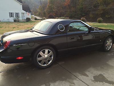 Ford : Thunderbird Premium package Convertible 2-Door 2003 ford thunderbird premium convertible 2 door 3.9 l low miles