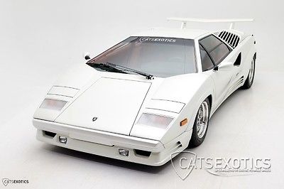 Lamborghini : Countach 25th Anniversary 25 th anniversary extremely low miles major engine overhaul just completed