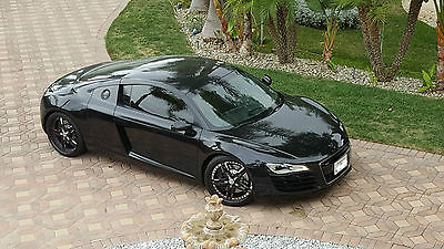 Audi : R8 Quattro 4.2 2008 audi r 8 4.2 black silk