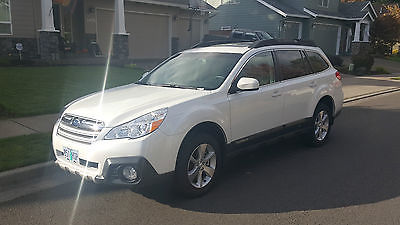 Subaru : Outback Limited Wagon 2013 subaru outback wagon 3.6 r limited white only 3 000 miles