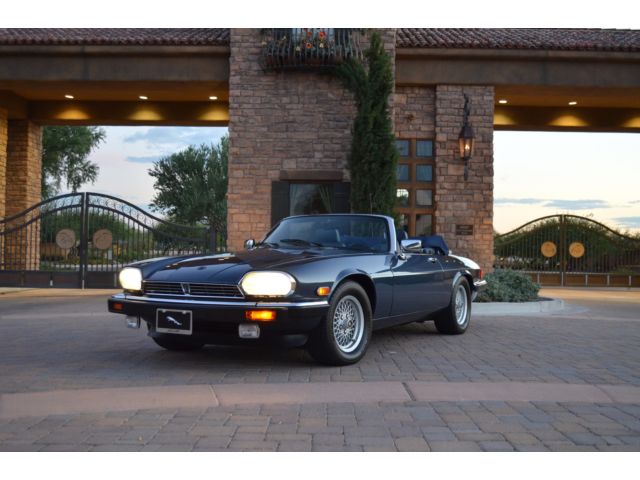 Jaguar : XJS XJS Conv 1989 jaguar xjs convertible stunning rare color combo records books low miles