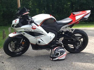 Honda : CBR 2009 honda cbr 600 rr low miles sharp bike red black white scorpio alarm system