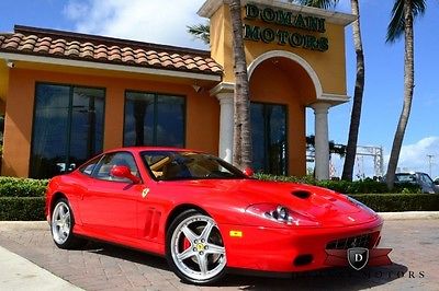 Ferrari : 575 F1 F-1, ONLY 13K MIles, Clean Carfax, Loaded w/ Carbon Fiber, much more
