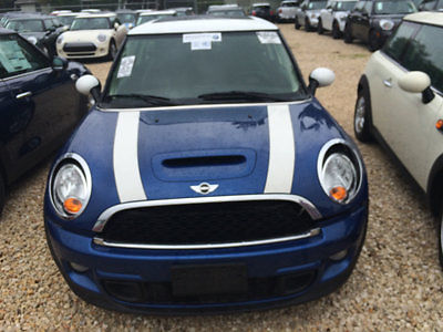 Mini : Cooper S S Low Miles 2 dr Coupe 6-speed Gasoline 1.6L 4 Cyl BLUE