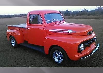 Ford : F-100 Base 1952 ford f 100 with crate 350 cid 5.7 l v 8 engine