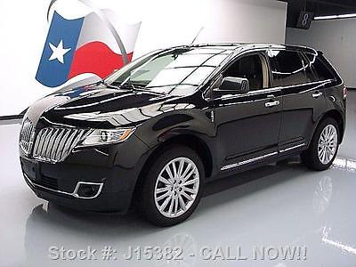 Lincoln : MKX AWD LEATHER PANO SUNROOF NAV 20'S 2011 lincoln mkx awd leather pano sunroof nav 20 s 59 k j 15382 texas direct auto