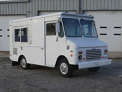 Chevrolet : Other Food Truck 1982 chevrolet p 30 food truck van vending mobile catering