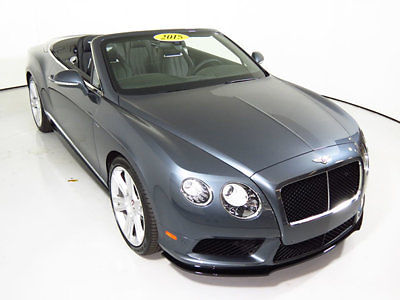 Bentley : Other 2dr Convertible 2015 bentley continental gt v 8 s certified convertible