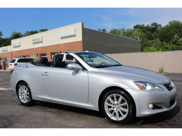 Lexus : IS IS250 2010 lexus is 250 hard top convertable 1 owner clean carfax 2.5 l v 6 auto trans