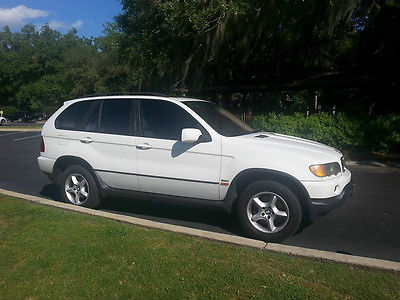 BMW : X5 3.0i Sport Utility 4-Door White 2002 BMW X5 ,loaded, no accidents, no smoking, no dings, great condition!