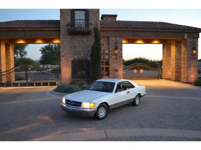 Mercedes-Benz : 500-Series SEC Coupe 1985 mercedes 500 sec stunning all original with tools books records 2 owners