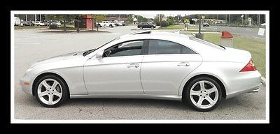 Mercedes-Benz : CLS-Class CLS 550 2007 cls 550 low low miles silver 1 owner all options black leather interior