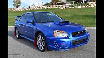 Subaru : Impreza WRX STI Sedan 4-Door 2004 subaru impreza wrx sti excellent condition stock low miles clean title