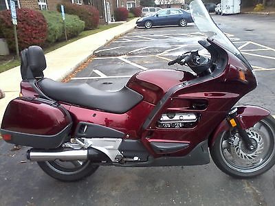 Honda : Other 2001 honda st 1100 14 321 miles gorgeous candy wineberry red free shipping