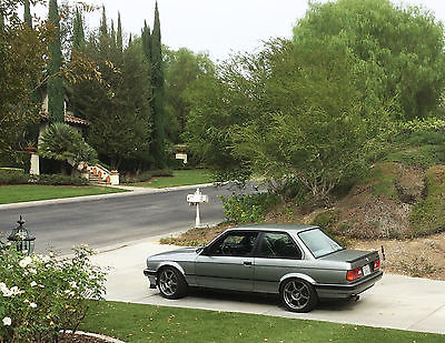 BMW : 3-Series Coupe 2-Door Very clean CA BARR Legal Track / daily Car 89 BMW e30 w S52 5lug Cage CoilOv etc