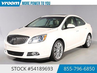 Buick : Verano Leather Group Certified 2012 10K MILES 1 OWNER NAV 2012 buick verano 10 k miles nav sunroof htd seats bluetooth 1 owner clean carfax
