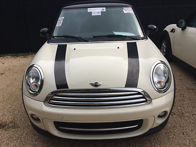 Mini : Cooper 2DR CPE 2 dr cpe low miles coupe 6 speed gasoline 1.6 l 4 cyl white