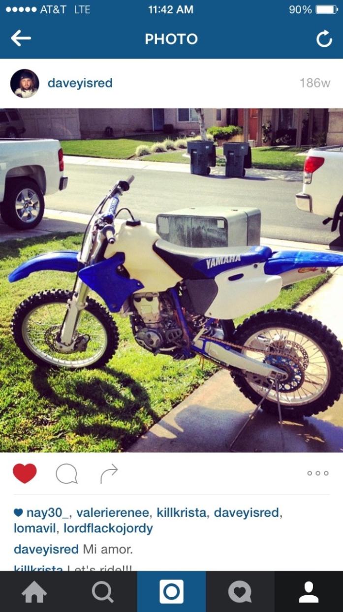 2004 Yamaha Yz 250F