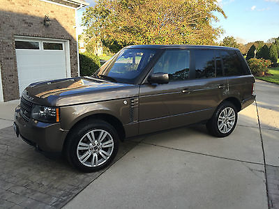 Land Rover : Range Rover HSE LUX 4X4 NAV REAR ENT 2012 land rover range rover hse lux 27 k miles rear entertainment