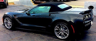 Chevrolet : Corvette Z06 16 corvette z 06 convertible black carbon fiber pkg engine 6.2 l super charged