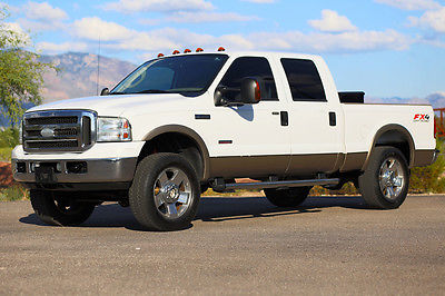 Ford : F-250 MONEY BACK GUARANTEE 2005 ford f 250 diesel lariat 4 x 4 4 wd f 250 crew cab leather pickup 4 door video