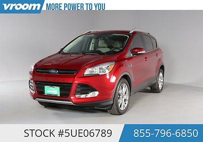 Ford : Escape Titanium Certified 2014 7K MILES 1 OWNER NAV SONY 2014 ford escape titanium 7 k miles nav rearcam htd seats sony 1 owner cln carfax