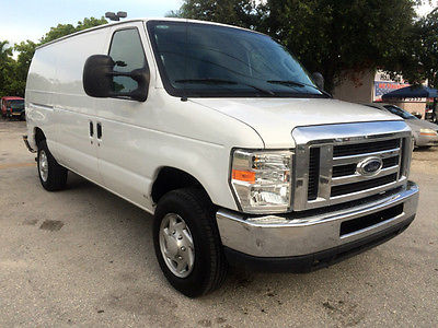 Ford : E-Series Van Standard Cargo Van 3-Door E150 ONE OWNER SERVICE NO ACCIDENT 1,500 LB CRANE MOUNTED ON REAR BUMPER