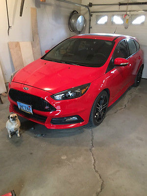 Ford : Focus ST3 2015 ford focus st 3 in race red 2300 miles