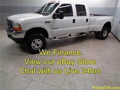 Ford : F-350 Lariat 4WD Crew Diesel 01 f 350 lariat 4 x 4 7.3 diesel dually leather heated seats we finance texas