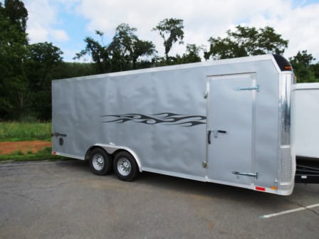 2016 Haul-It All Aluminum 7 x 26 In-Line Trailer for Sale