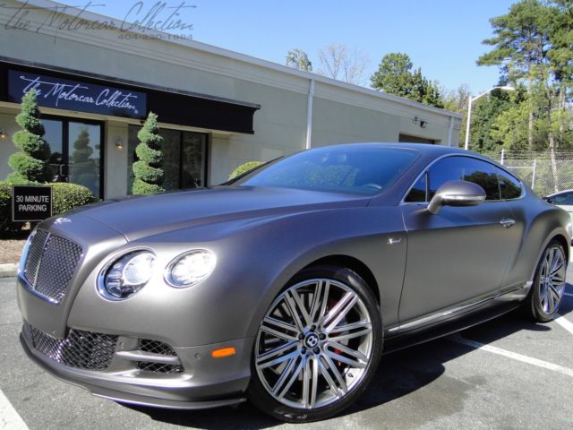 Bentley : Continental GT 278 320.00 2015 bentley gt speed one off special order paint clean carfax