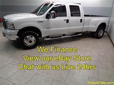 Ford : F-350 Lariat 4WD Crew Diesel Dually 06 f 350 dually 4 x 4 diesel lariat leather heated seats sunroof we finance texas