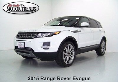 Land Rover : Evoque 4X4 TURBO LEATHER MERIDIAN SOUND SYSTEM 2015 land rover range rover evoque pure plus turbo 4 wd nav pano 1 owner 9 k