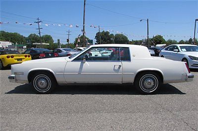 Cadillac : Eldorado Base Coupe 2-Door 1985 cadillac eldorado coupe must see looks and runs like new no reserve