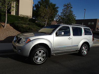 Nissan : Pathfinder SILVER 2012 nissan pathfinder silver edition 38 k miles leather 4 x 4 2011 2010 2009