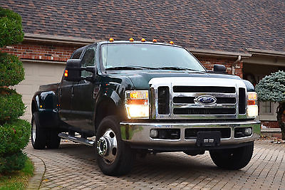 Ford : F-350 6.4L Diesel Dually Lariat Crew Cab w/ XL 8' Bed 2008 ford f 350 dually super duty 6.4 l diesel truck w xl 8 bed