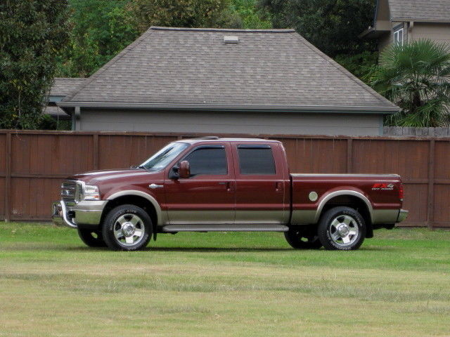Ford : F-250 4x4 DIESEL! CREW CAB SHORT BED ( KING RANCH ) LOW MILEAGE! SUNROOF. BULLET PROOF... MINT