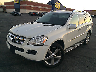 Mercedes-Benz : GL-Class GL450 2009 mercedes benz gl 450 4 matic white on black 77 k miles by owner