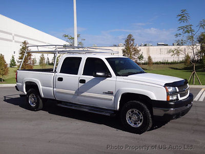 Chevrolet : Silverado 2500 LT 2004 chevrolet silverado 2500 hd lt 6.6 l duramax diesel crew cab clean carfax fl