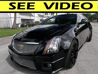 Cadillac : CTS V6 Coupe,Navigation,Premium Package,20 Inch Wheels 2011 cadillac cts v 6 coupe navigation premium package 20 inch rims black beauty