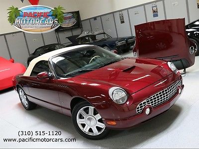 Ford : Thunderbird Premium Only 21k Miles, Premium, Heated Seats, Clean Carfax, Merlot, New Tires, WOW!