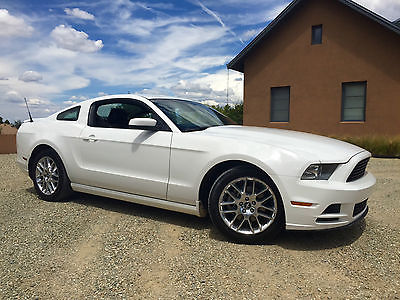 Ford : Mustang Pony Package 2013 white mustang v 6 coupe premium