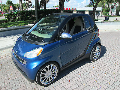 Smart : ForTwo Passion Convertible ForTwo Passion Convertible 2008 smart fortwo passion convertible fla car low reserve like new