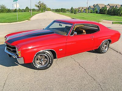 Chevrolet : Chevelle SS 1971 chevelle ss trim cold ac all orig metal docs fantastic condition