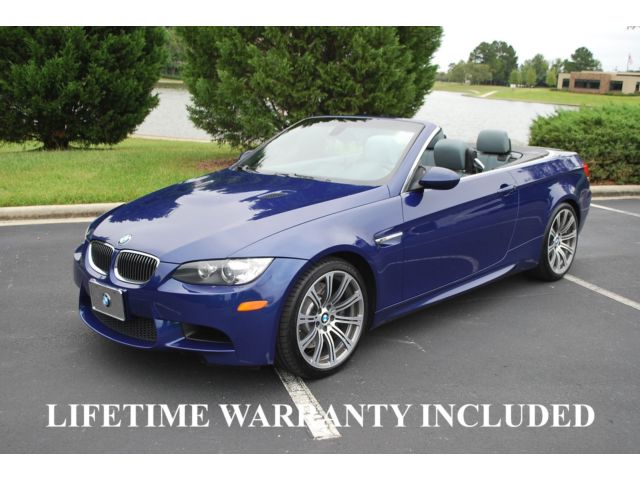 BMW : M3 2dr Conv M3 6 speed manual nav national lifetime powertrain warranty included