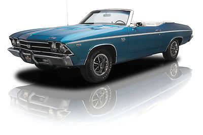 Chevrolet : Chevelle Super Sport Documented Restored 1 of 36 Chevelle SS Convertible 396/375 HP L78 TH400 3.73 PS