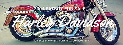 Harley-Davidson : Softail 2004 harley davidson softail fat boy motorbike 2500 miles on custom motor obo