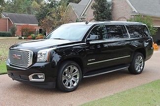 GMC : Yukon Denali XL 4WD One Owner Perfect Carfax Fully Loaded GM Major Guard Extended Warranty $75275